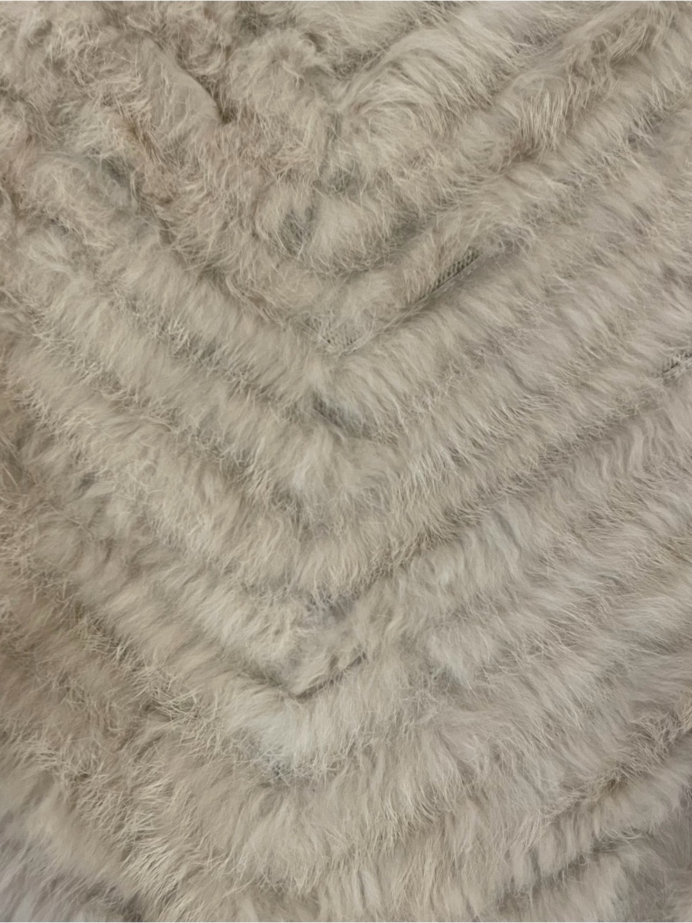 Metric Knits Fur Collection Women’s Rabbit Fur Vest Size XS. - Picture 7 of 13